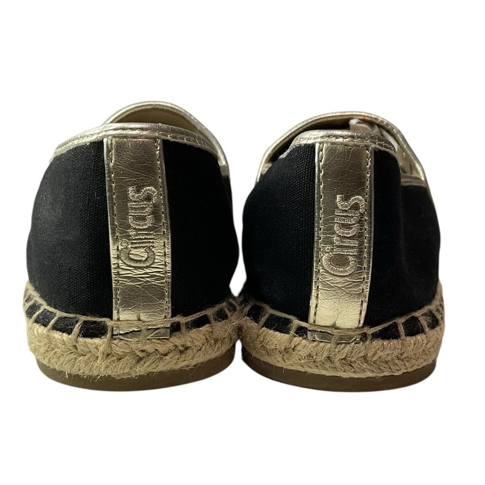 Sam Edelman Beach Babe Black Espadrilles with Pink Detail - Picture 5 of 10